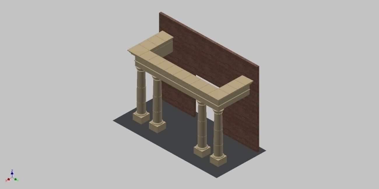 4-column-Standard-portico