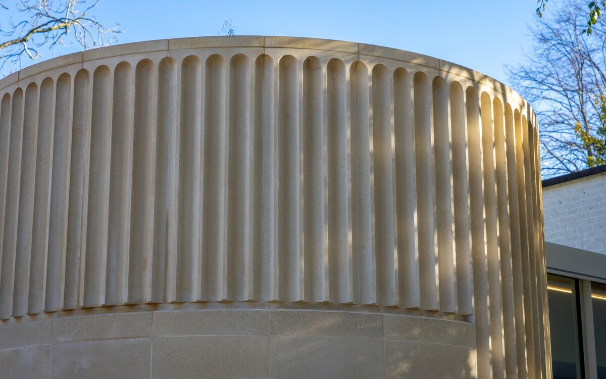 Maggie's Centre Vobster Wet Cast Stone