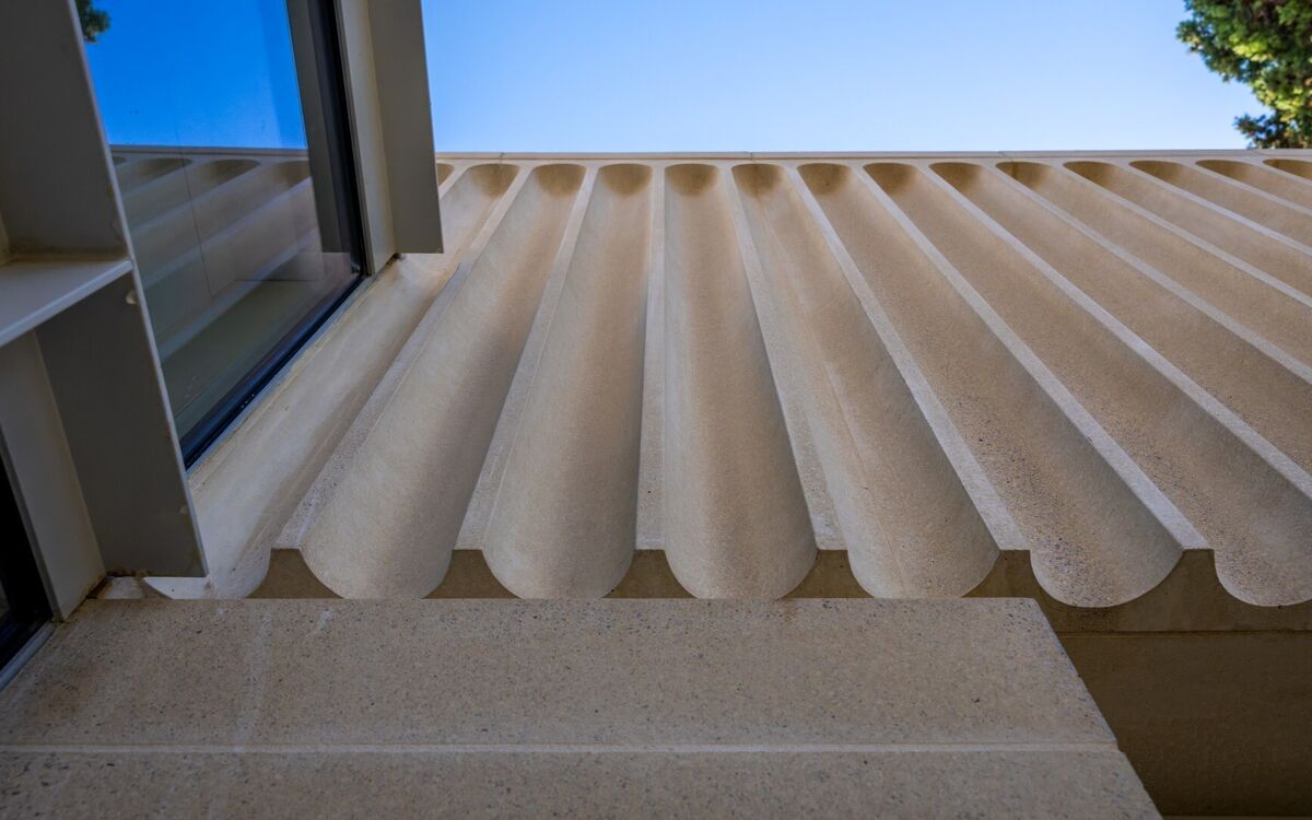 Wet Cast Stone Extension Maggie's Centre Cheltenham